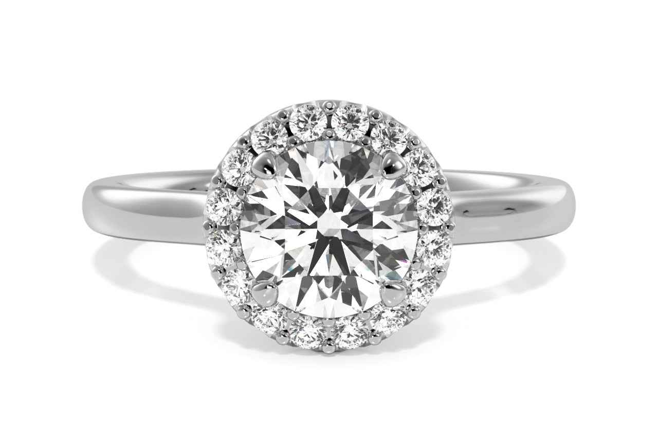 The Ivy / 4 CTW Round Lab Diamonds