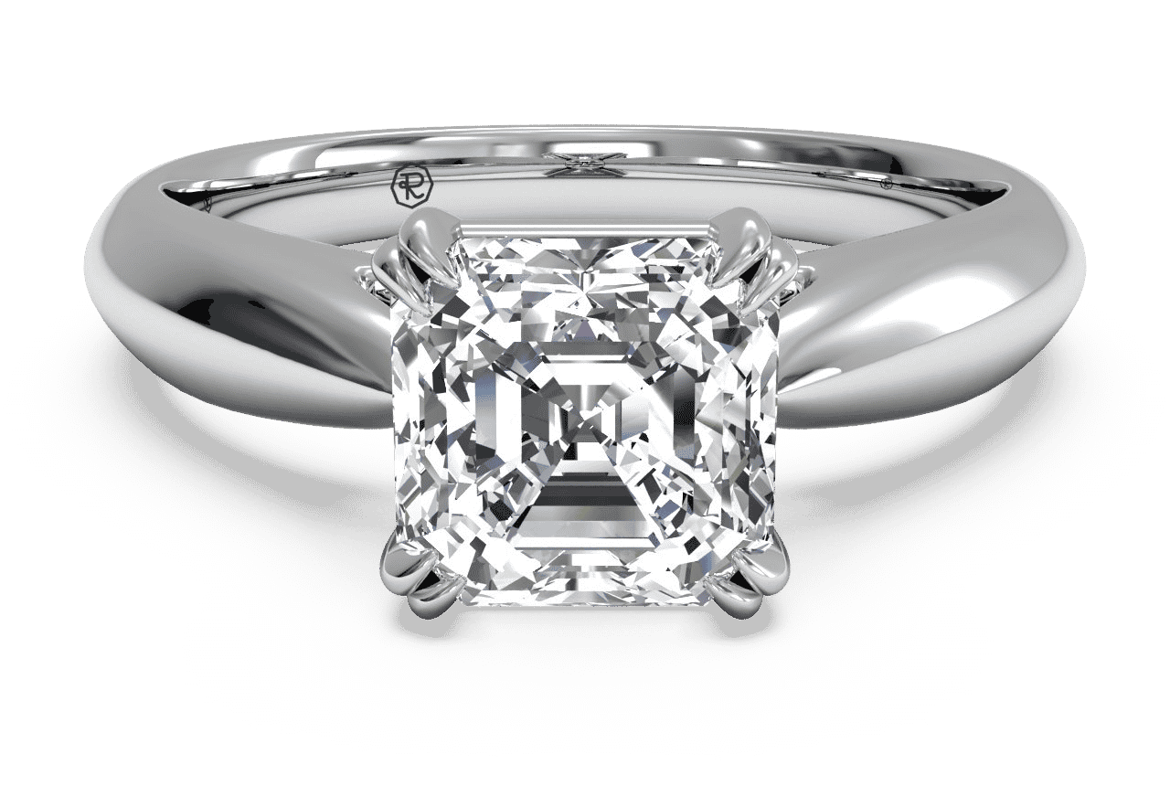 The Cordelia / 2.42 CTW Asscher Lab Diamonds