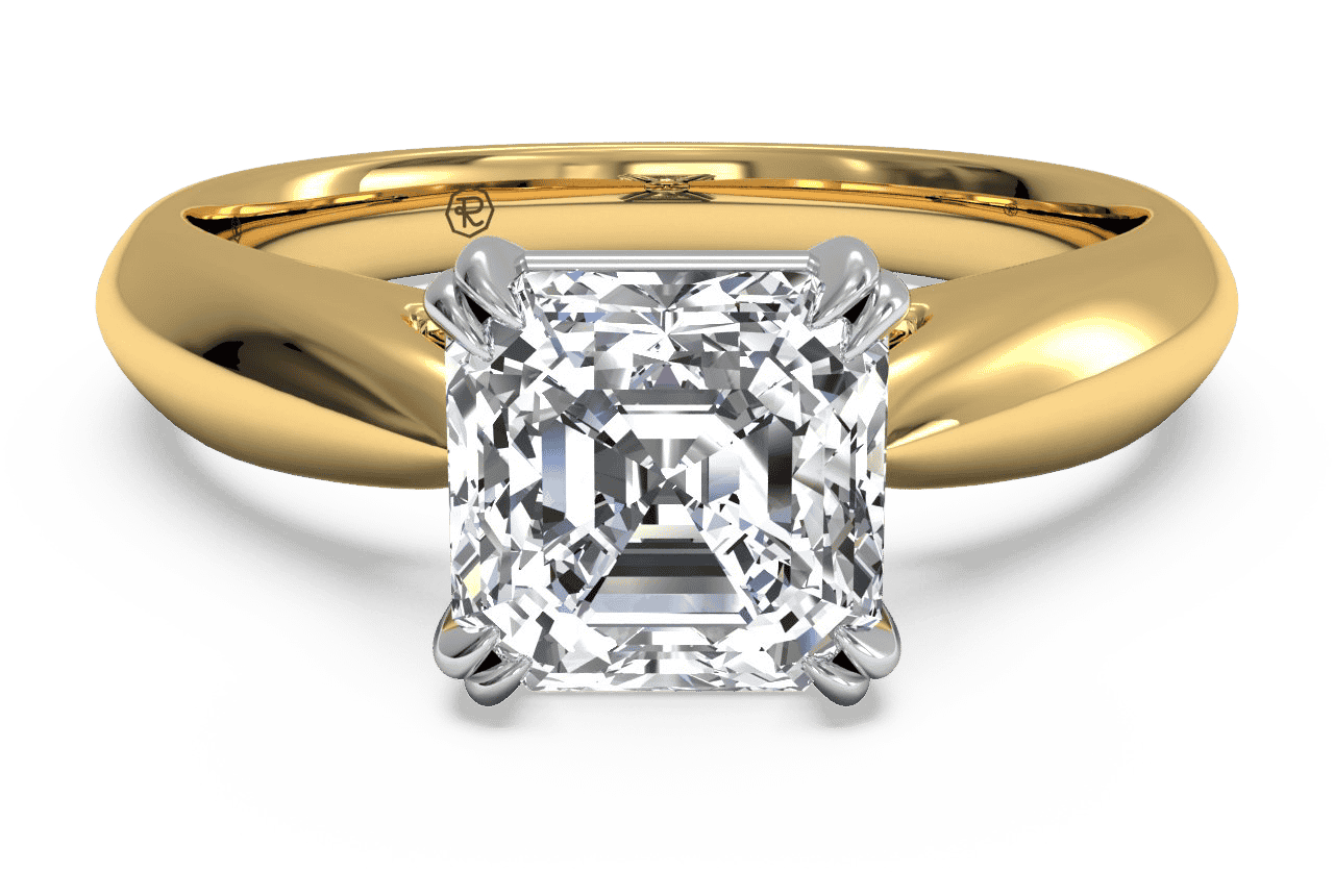 The Cordelia / 1.54 CTW Asscher Lab Diamonds