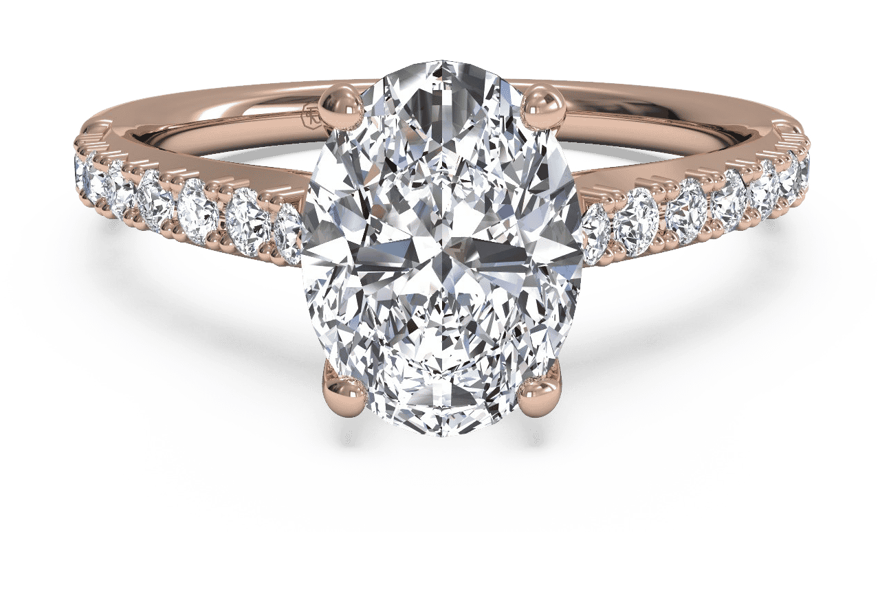 The Adele / 5.01 CTW Oval Lab Diamonds