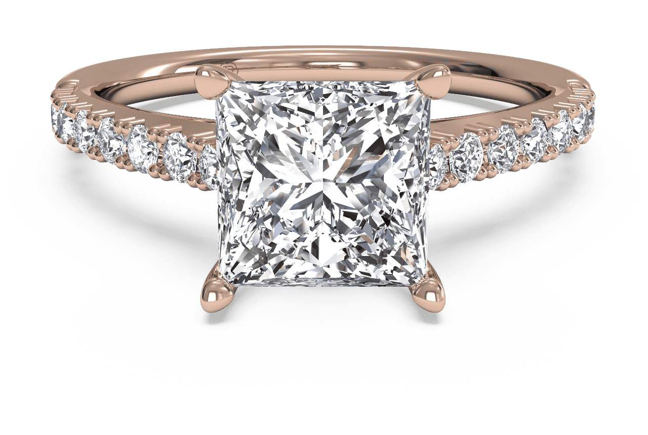 The Adele / 1.83 CTW Princess Lab Diamonds