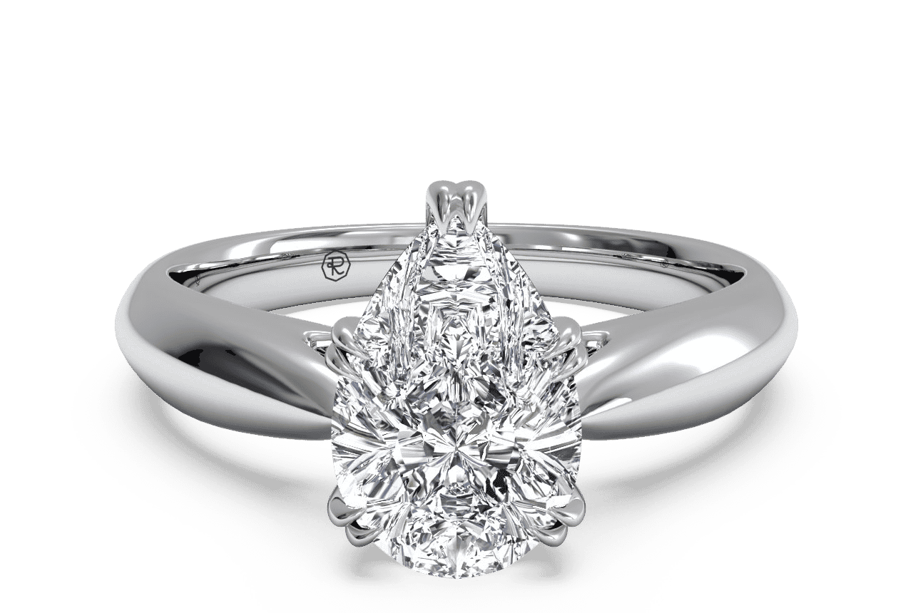 The Cordelia / 0.41 CTW Pear Diamonds