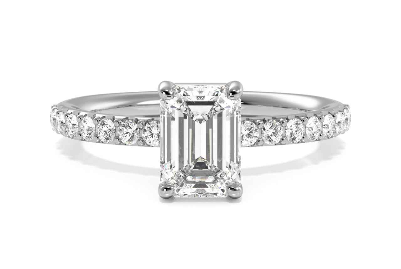 The Gaia / 0.7 CTW Emerald Lab Diamonds