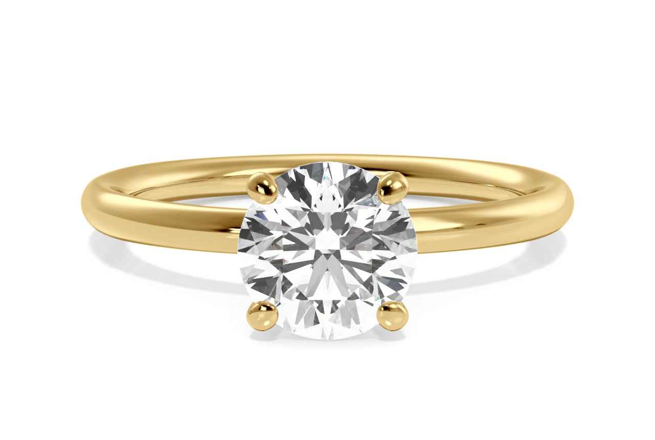 The Elodie / 5.01 CTW Oval Lab Diamonds