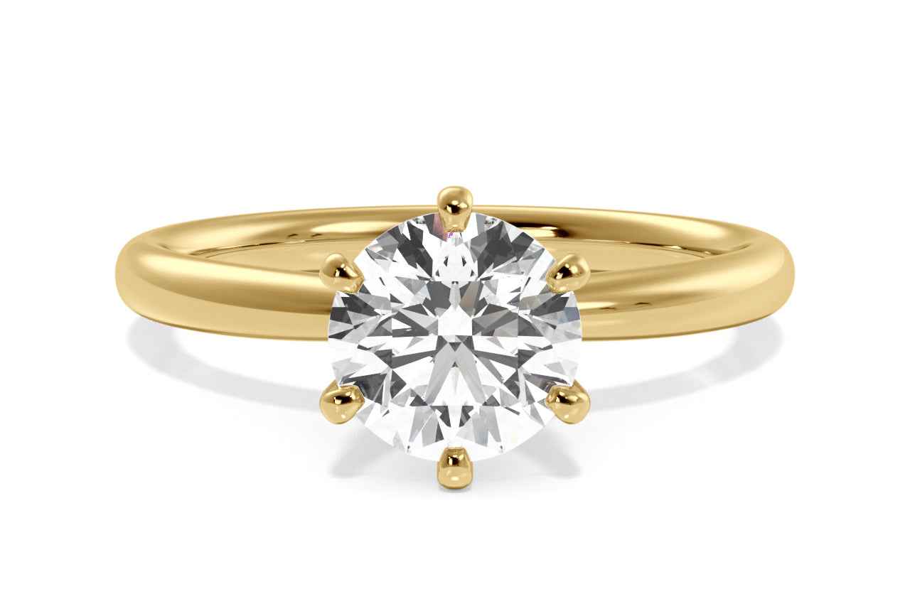 The Quinn / 4 CTW Round Lab Diamonds