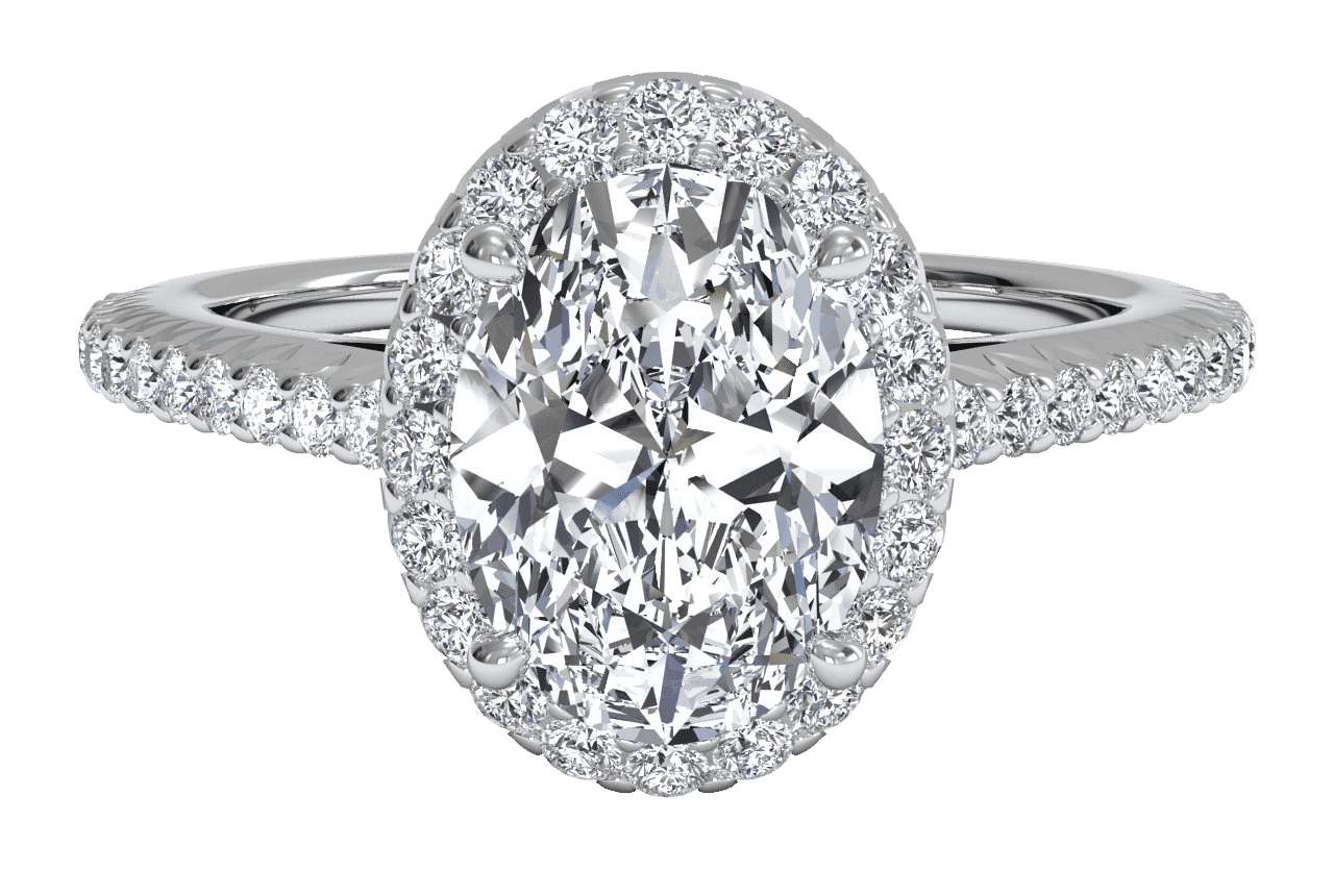 The Kris / 2.04 CTW Oval Lab Diamonds