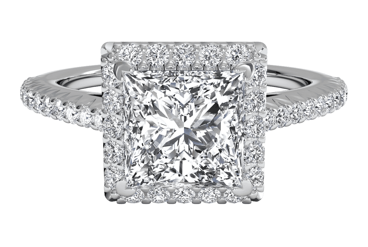 The Kris / 2.06 CTW Princess Lab Diamonds