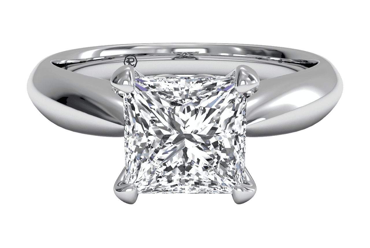 The Jasmine / 2.07 CTW Princess Lab Diamonds