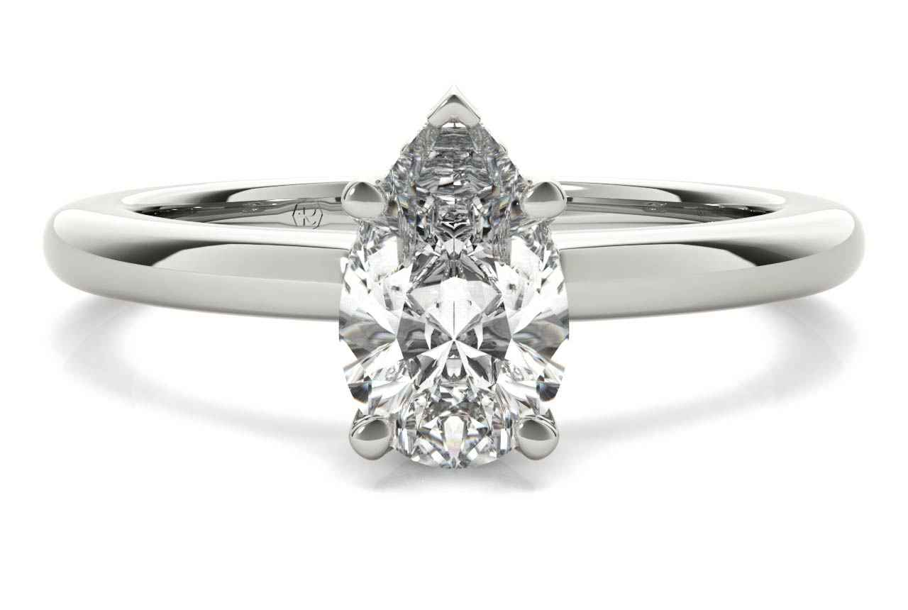 The Callista / 0.41 CTW Pear Diamonds
