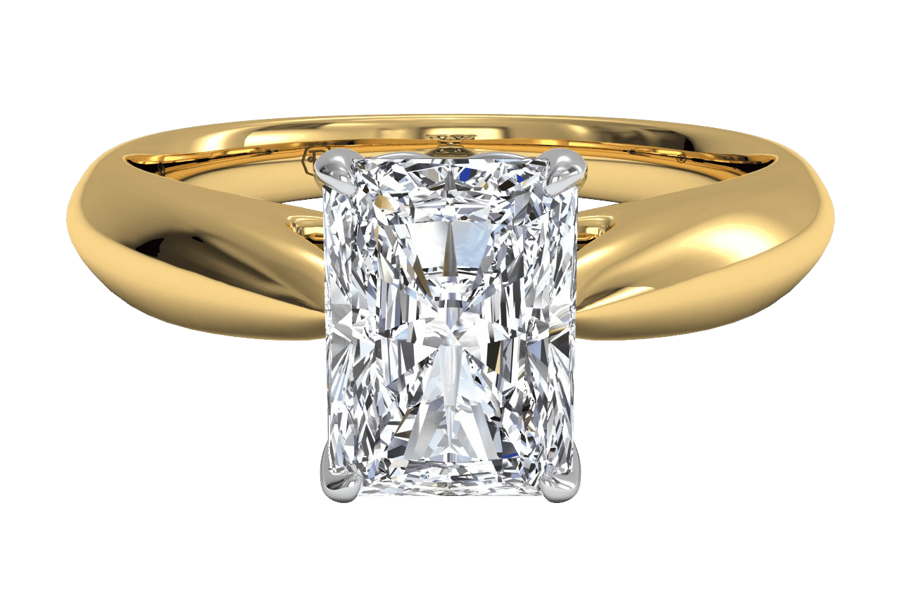 The Jasmine / 2.51 CTW Radiant Lab Diamonds