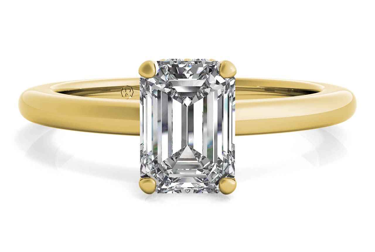 The Callista / 3.01 CTW Emerald Lab Diamonds