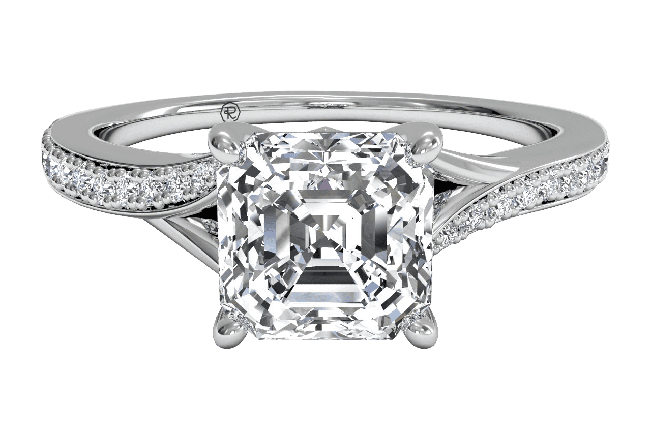 The Alba / 2.17 CTW Asscher Lab Diamonds