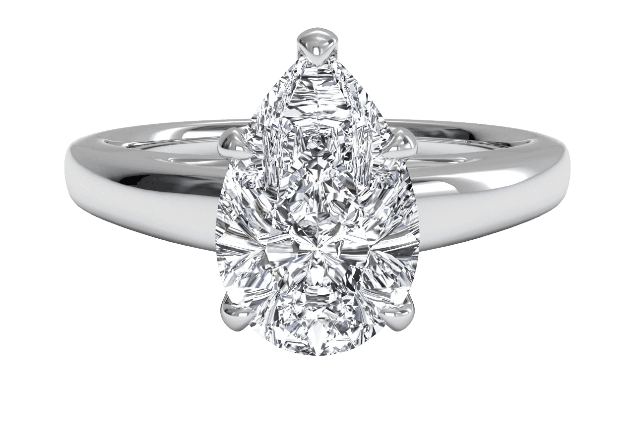 The Siena / 0.6 CTW Pear Diamonds