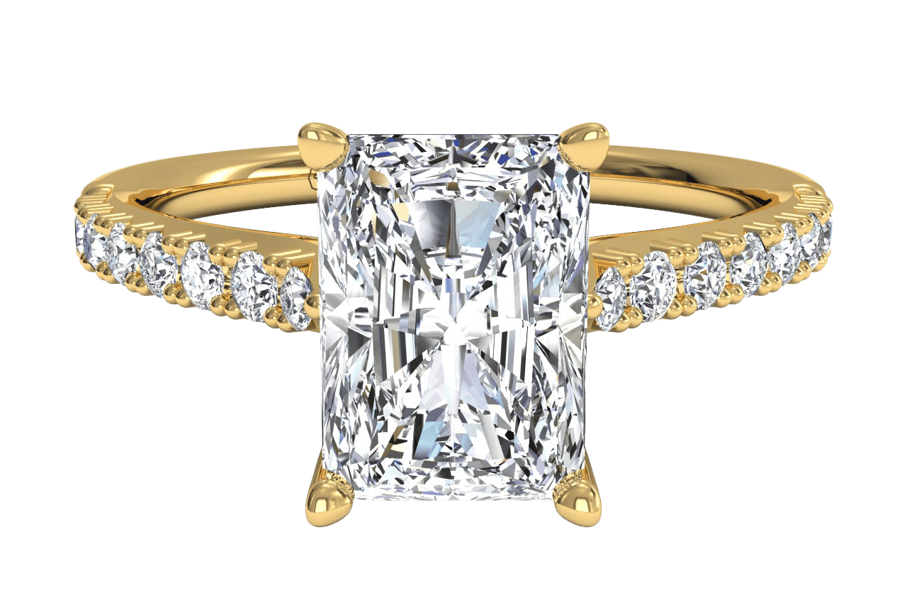 The Adele / 2.51 CTW Radiant Lab Diamonds
