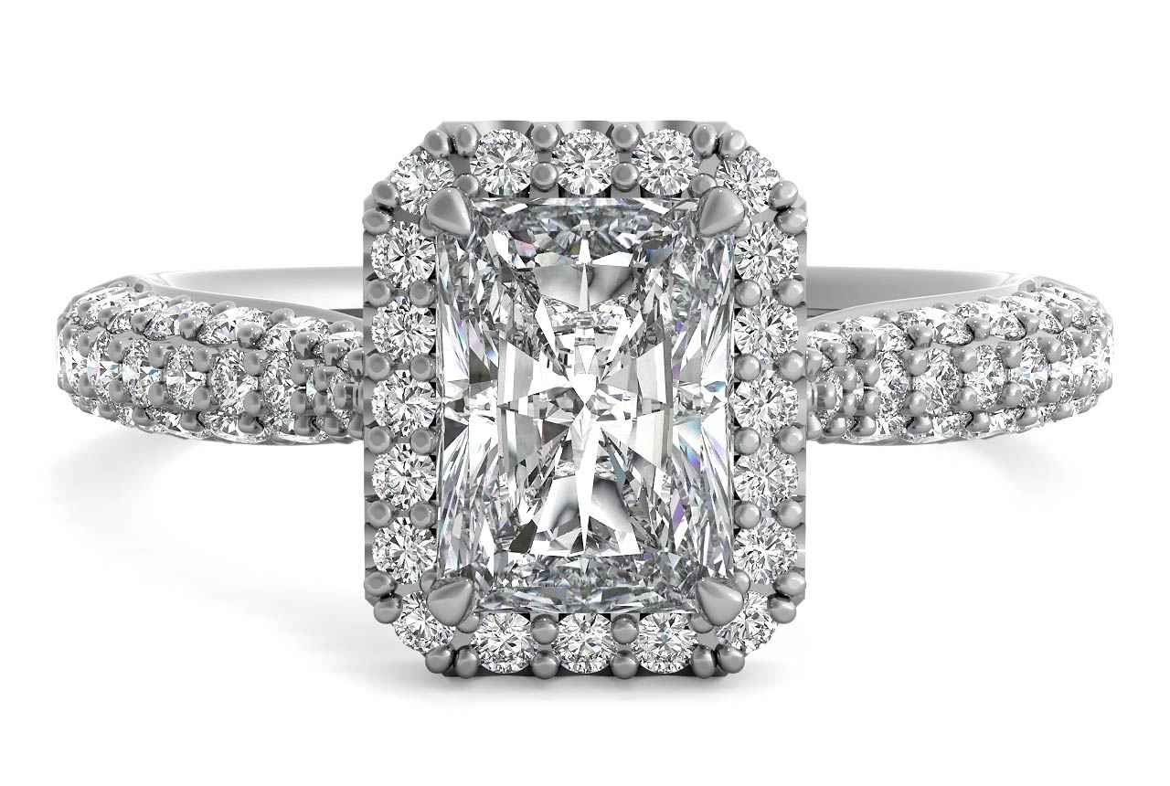 The Leilani / 2 CTW Radiant Lab Diamonds