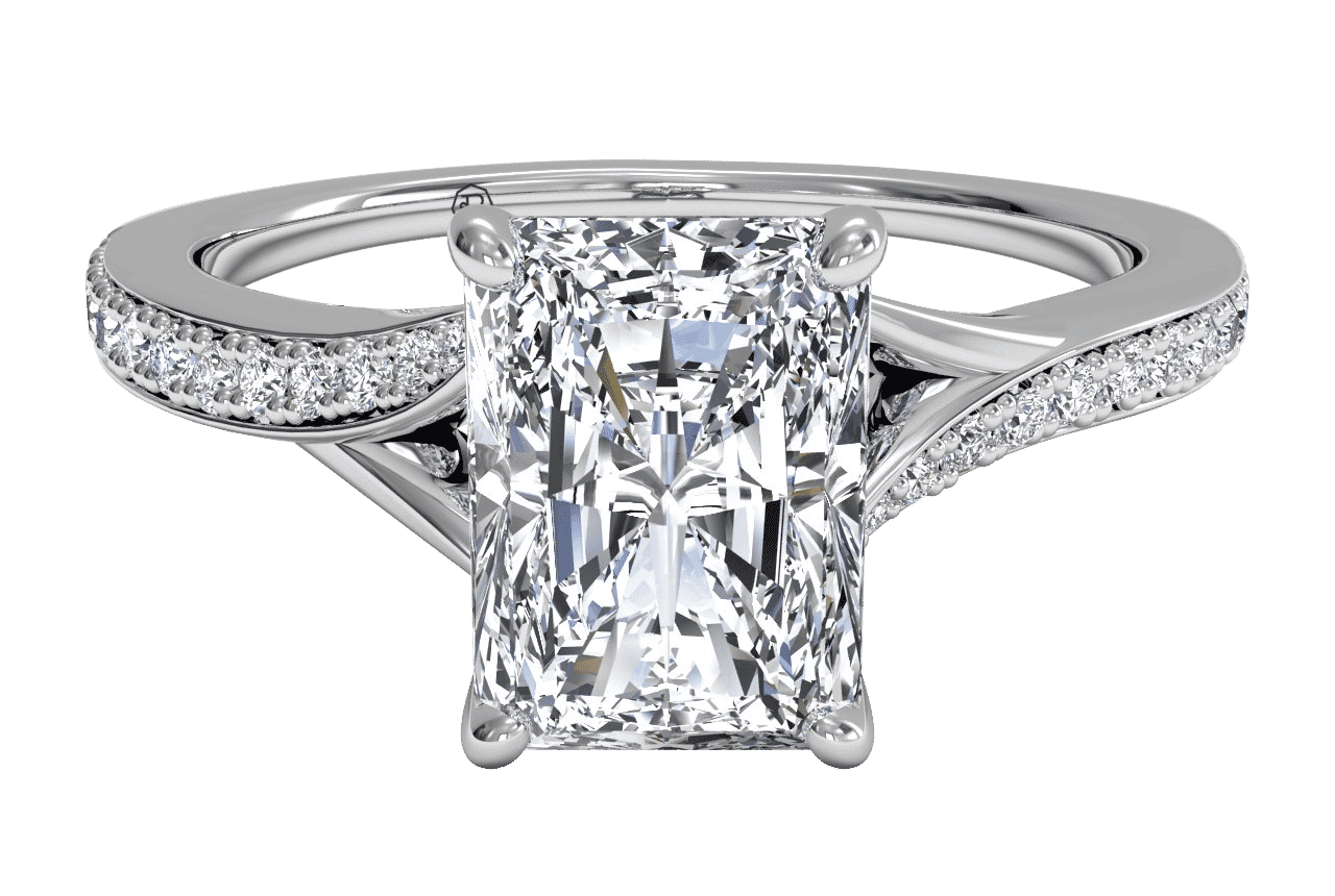 The Alba / 1.27 CTW Radiant Lab Diamonds