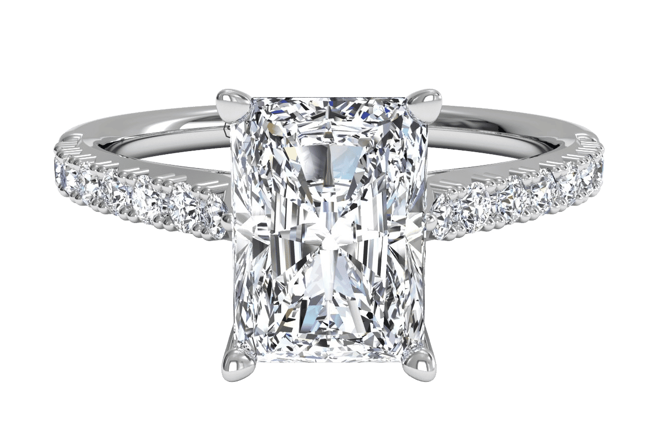 The Adele / 1.27 CTW Radiant Lab Diamonds