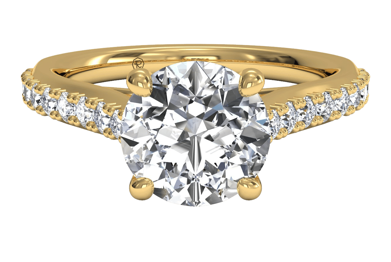 The Rose / 4 CTW Round Lab Diamonds