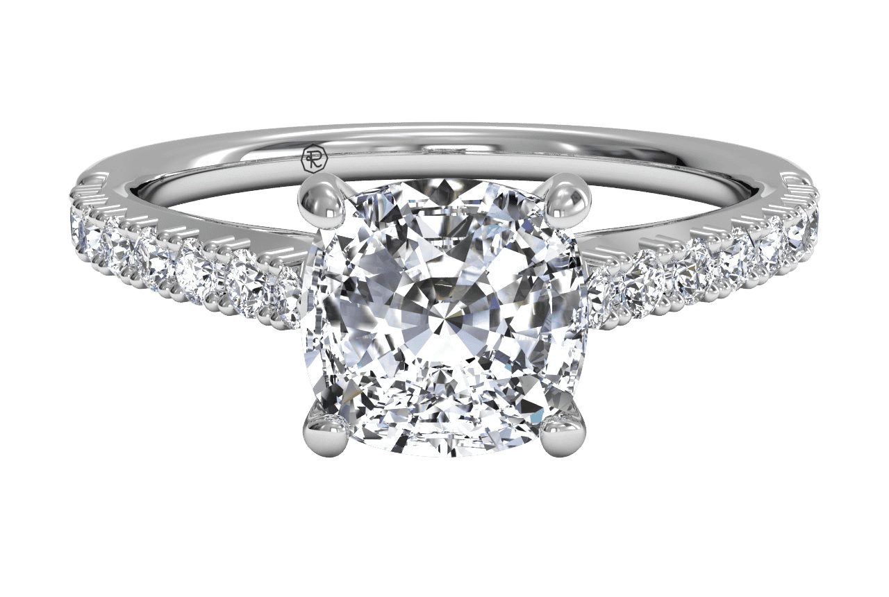 The Adele / 1.5 CTW Cushion Lab Diamonds