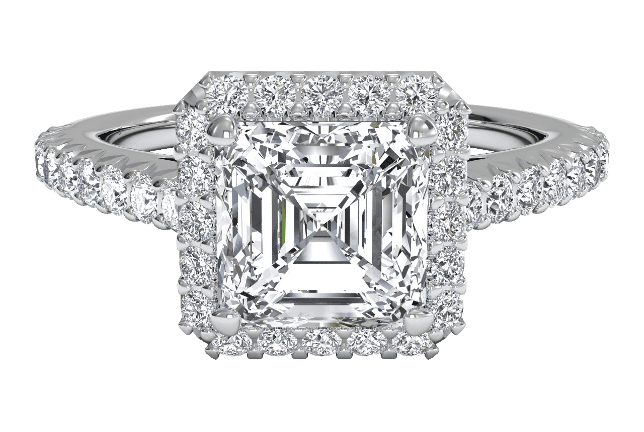 The Laura / 2.17 CTW Asscher Lab Diamonds