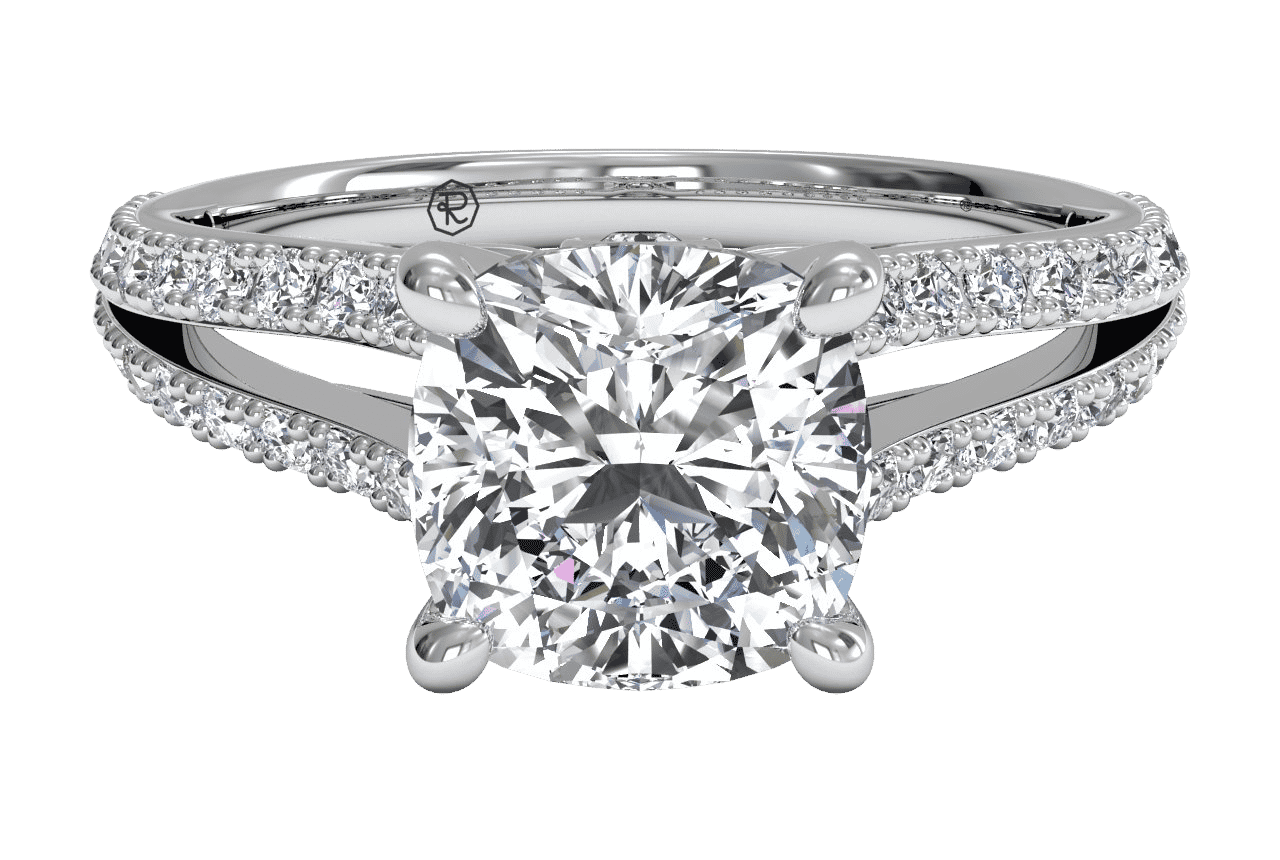 The Bicia / 1.5 CTW Cushion Lab Diamonds