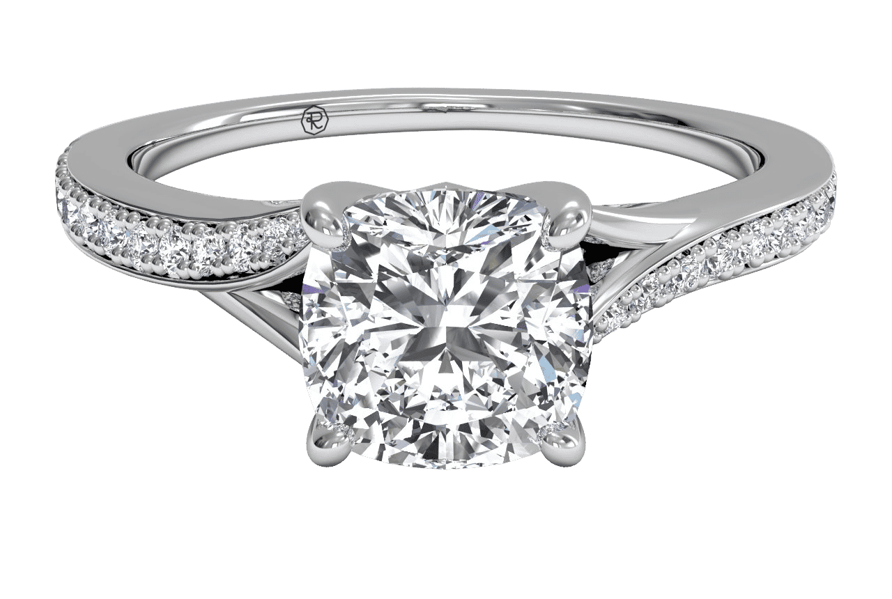 The Alba / 2.01 CTW Cushion Lab Diamonds