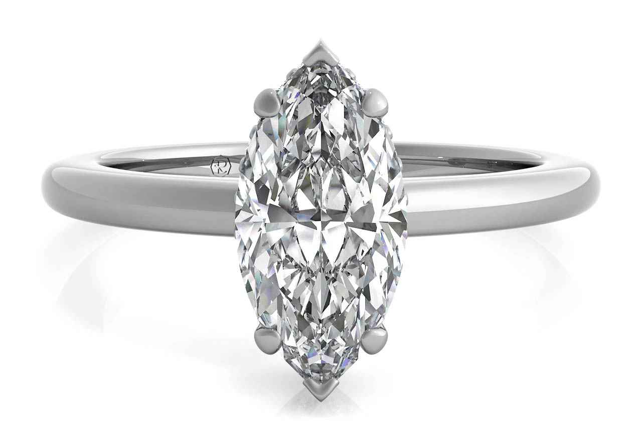 The Callista / 1.66 CTW Marquise Lab Diamonds