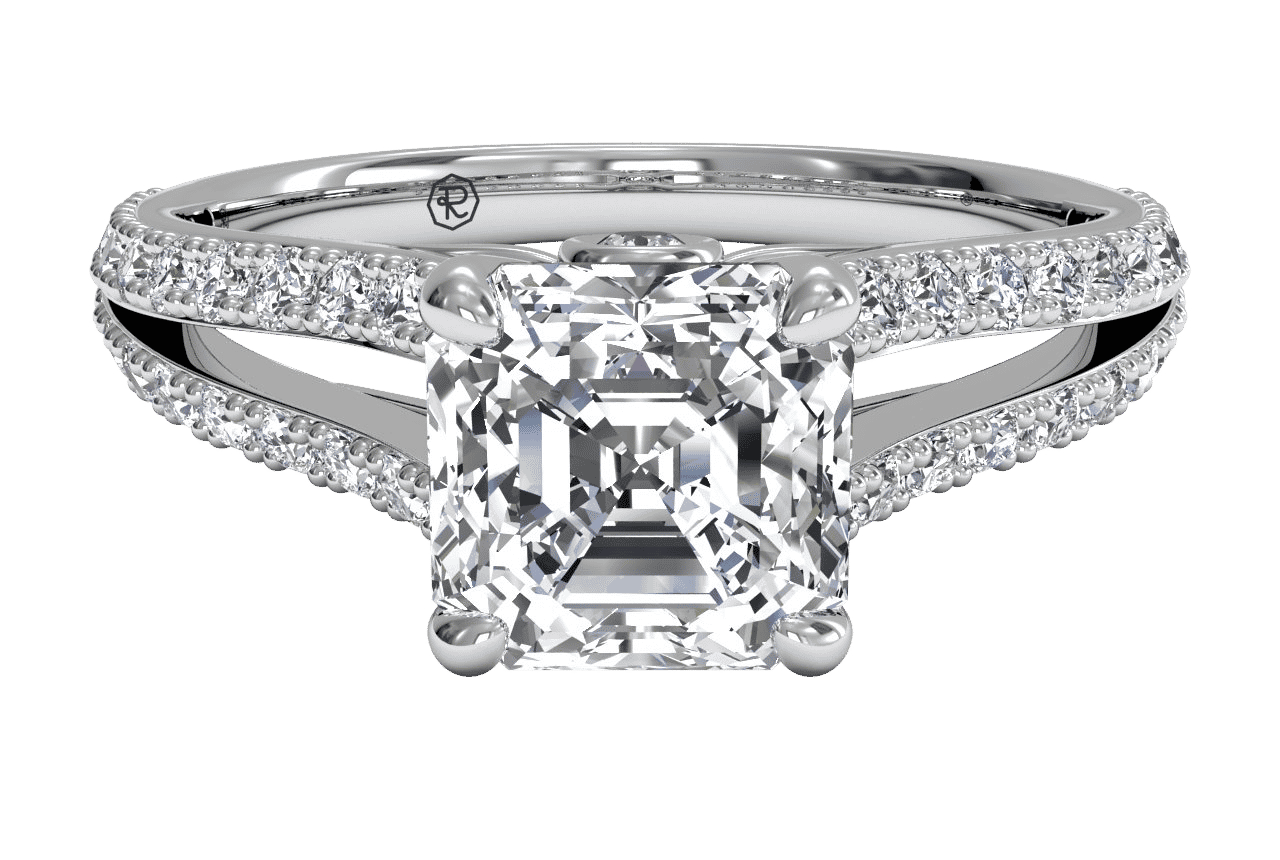 The Bicia / 2.42 CTW Asscher Lab Diamonds