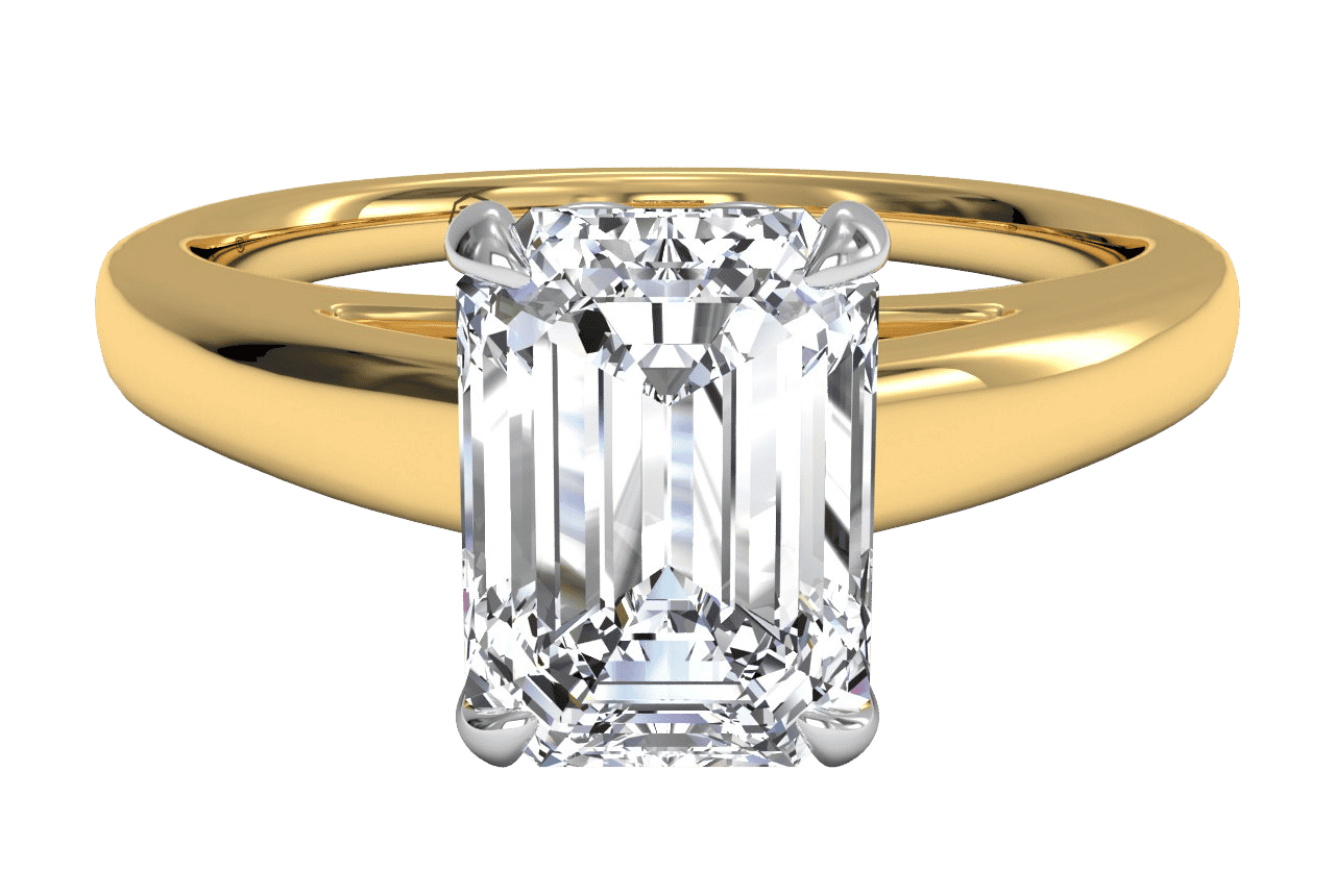 The Siena / 1.5 CTW Emerald Lab Diamonds