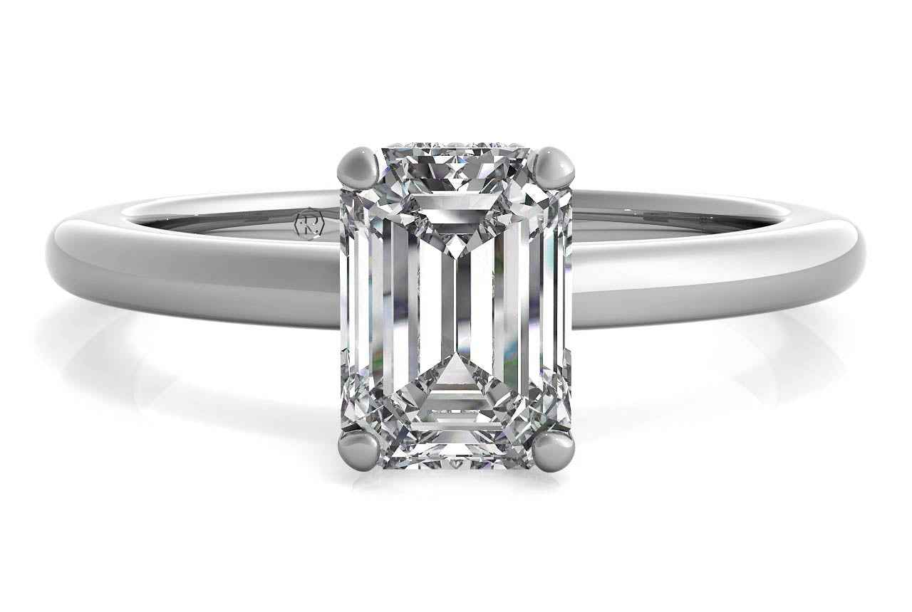 The Callista / 0.71 CTW Emerald Lab Diamonds