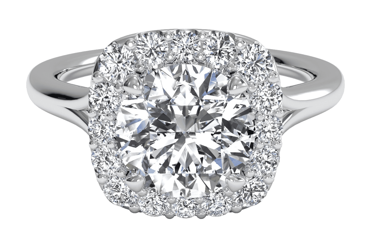 The Celia / 4 CTW Round Lab Diamonds
