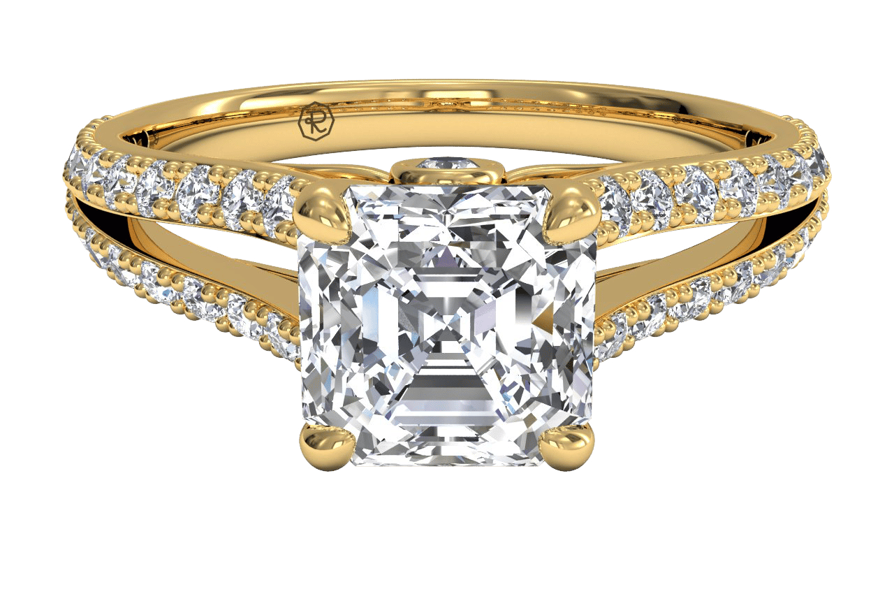 The Bicia / 1.54 CTW Asscher Lab Diamonds