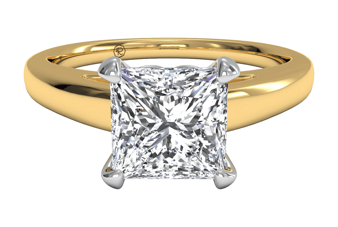 The Siena / 1.83 CTW Princess Lab Diamonds