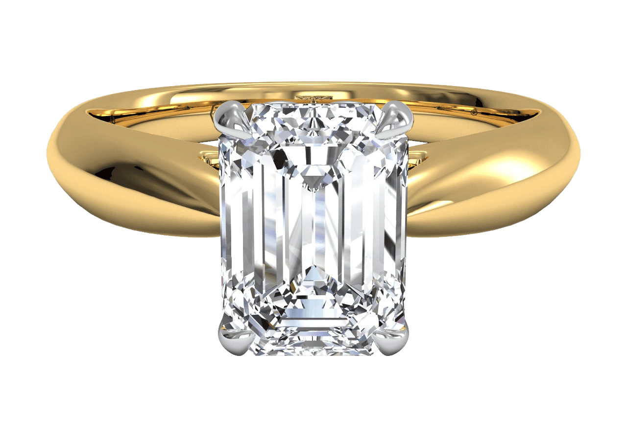 The Jasmine / 1.5 CTW Emerald Lab Diamonds