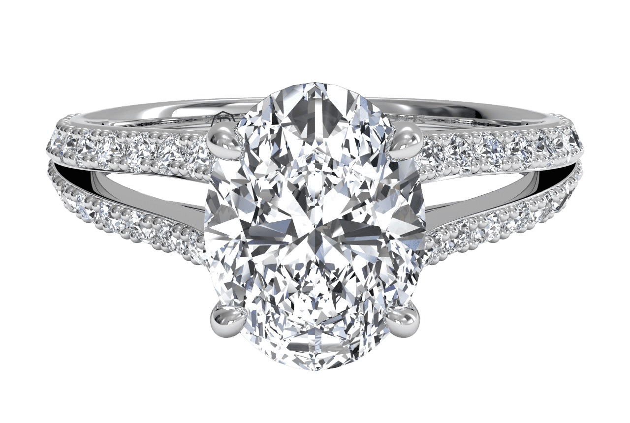 The Bicia / 3.01 CTW Oval Lab Diamonds