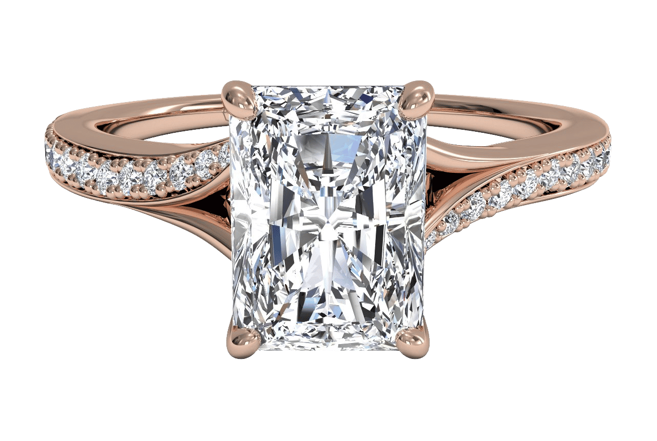 The Alba / 2.51 CTW Radiant Lab Diamonds