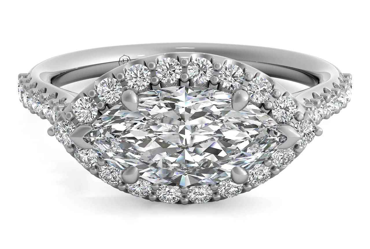 The Jade / 2.34 CTW Marquise Lab Diamonds