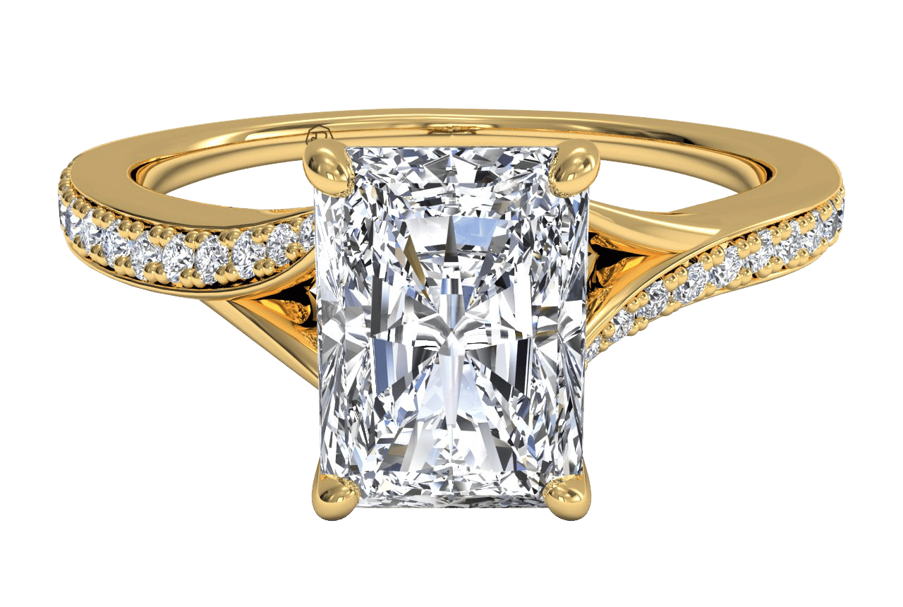 The Alba / 2.51 CTW Radiant Lab Diamonds