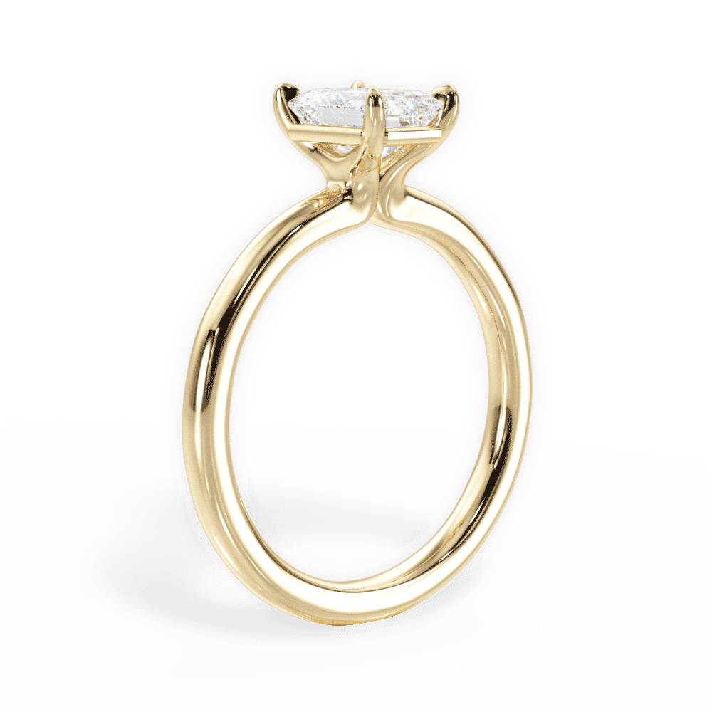 14kt Yellow Gold/18kt Yellow Gold/emerald/front
