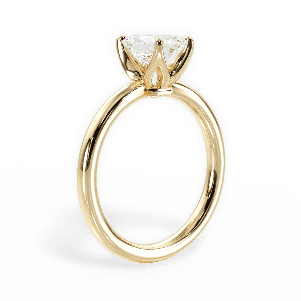 14kt Yellow Gold/18kt Yellow Gold/emerald/front