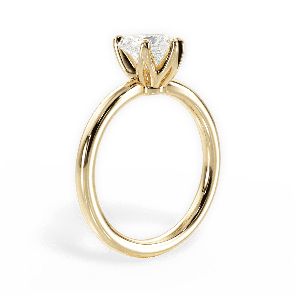 14kt Yellow Gold/18kt Yellow Gold/heart/front