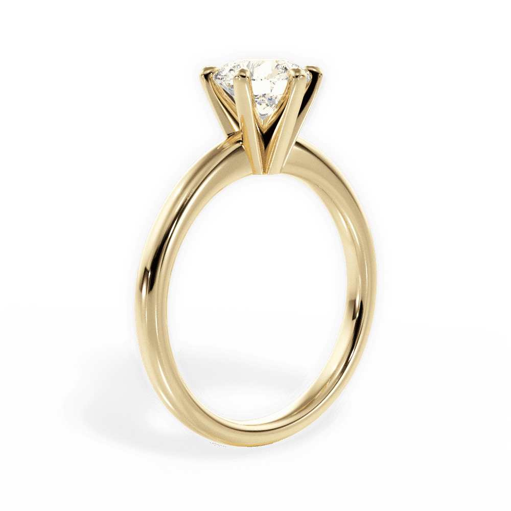 14kt Yellow Gold/18kt Yellow Gold/round/front