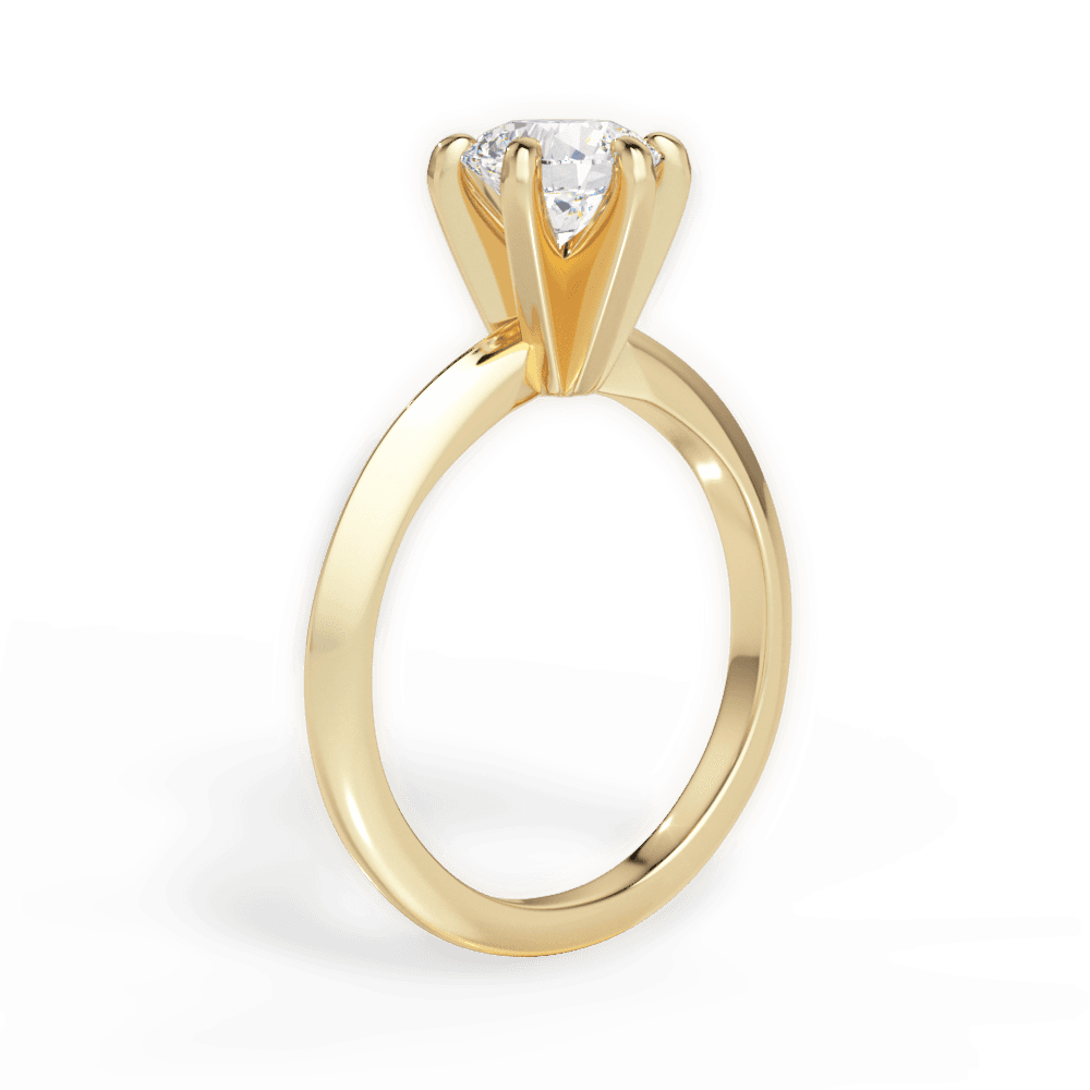 14kt Yellow Gold/18kt Yellow Gold/round/front