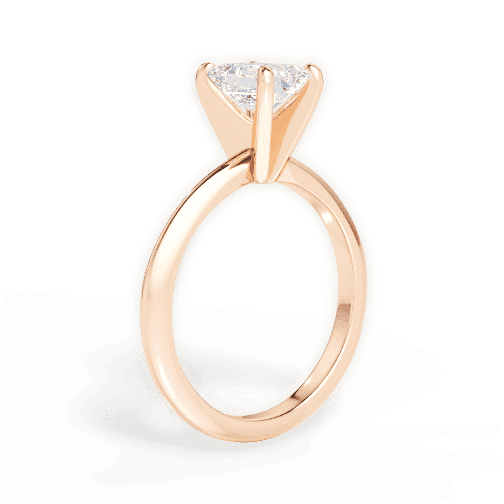 14kt Rose Gold/18kt Rose Gold/emerald/front