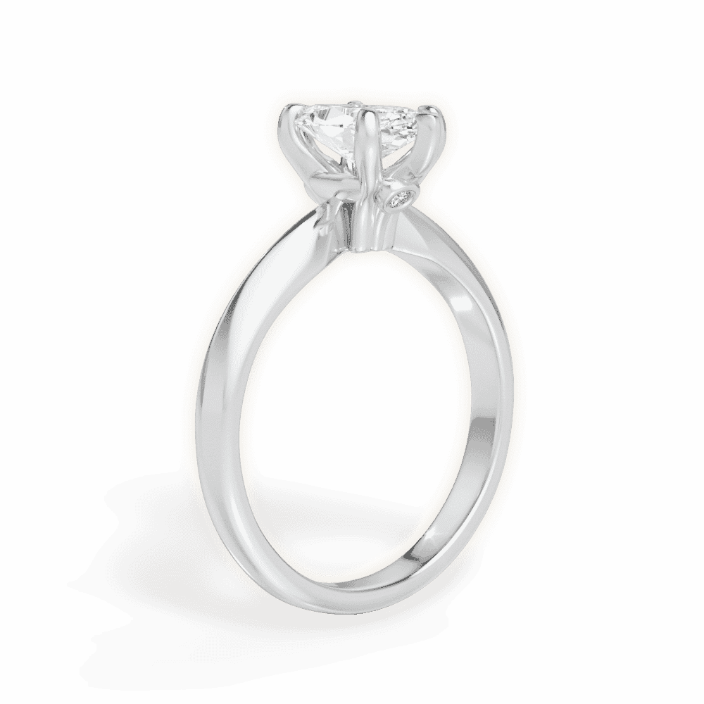 14kt White Gold/18kt White Gold/Platinum/marquise/front