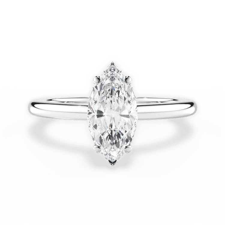 14kt White Gold/18kt White Gold/Platinum/marquise/top sku 1MZ1341
