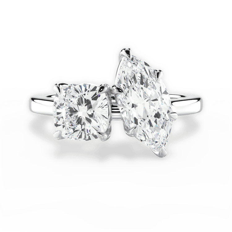 14kt White Gold/18kt White Gold/Platinum/marquise/top sku 1CUZ1002CMQ
