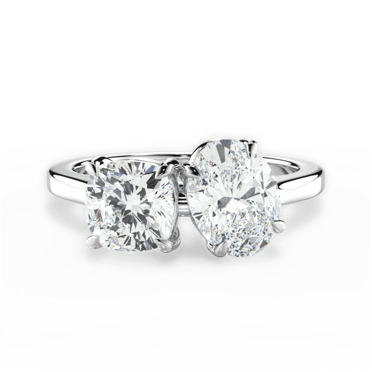 14kt White Gold/18kt White Gold/Platinum/oval/top sku 1CUZ1002AOV