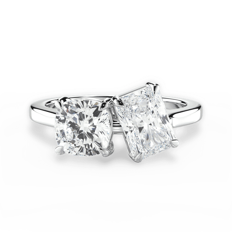 14kt White Gold/18kt White Gold/Platinum/radiant/top sku 1CUZ1002BRA