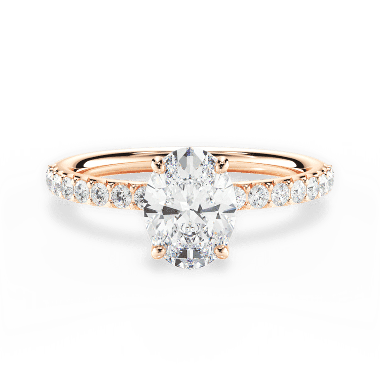 14kt Rose Gold/18kt Rose Gold/oval/top sku 1OZ4753